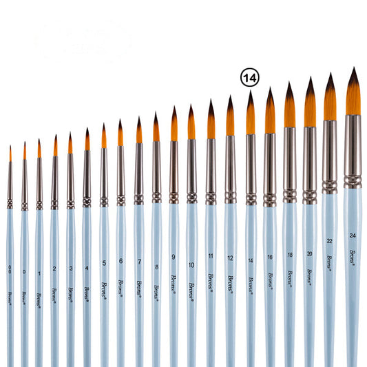 Paint brush Round 123 Brons No14