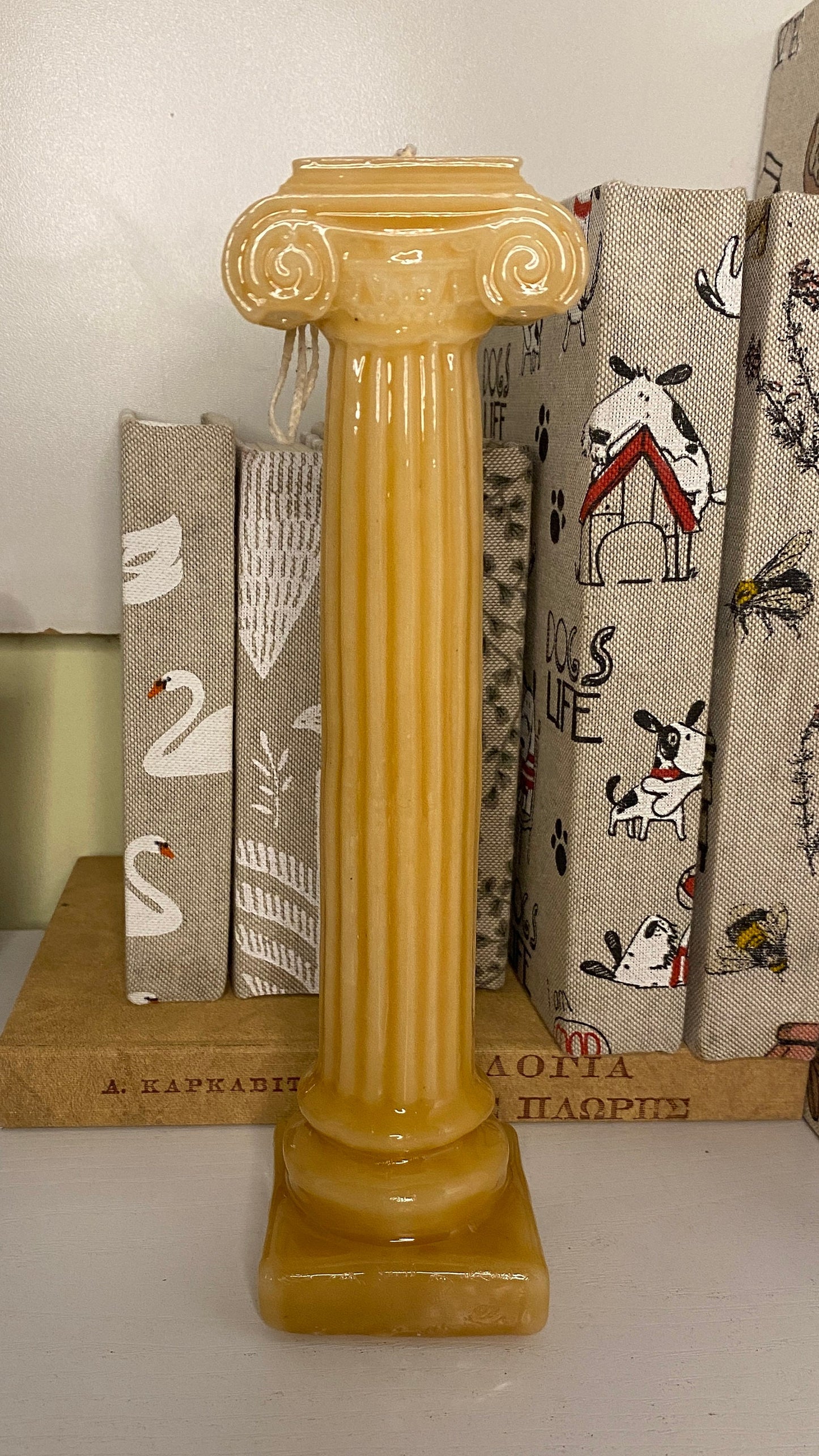 ANCIENT COLUMN Candle / Roman & Greek Architectural Decor / Decorative Candle / Housewarming  Gift