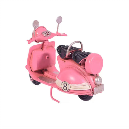 PINK VESPA Decoration / Scooter Metal Model / Old Vespa Model / Vintage Metal Toy / Collectors Item / Gift Idea