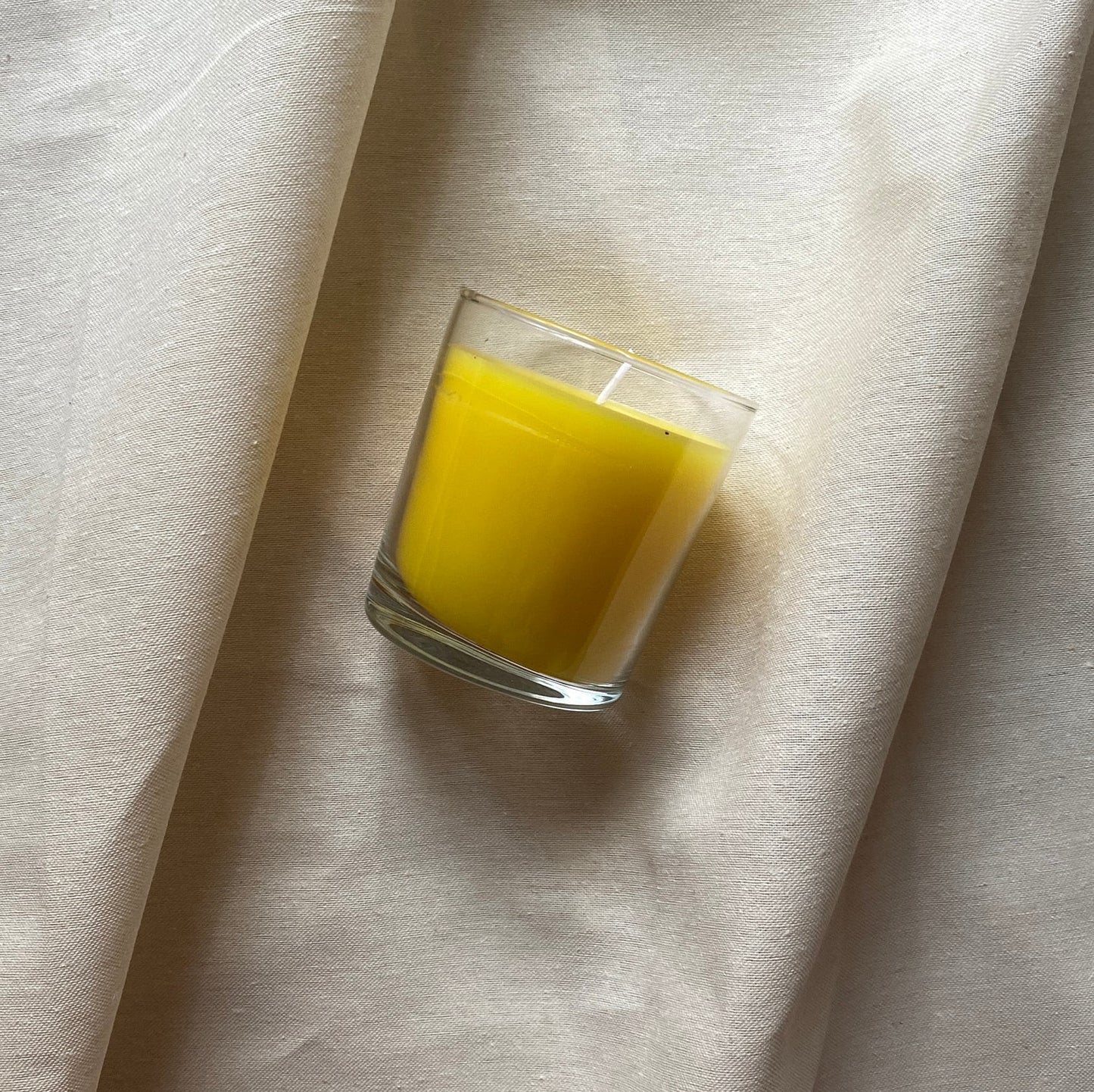 LEMON SOY Candle / Housewarming Gift / Aromatherapy Gift / Fresh Scent / Personalised Scented Citrusy Candle in Glass