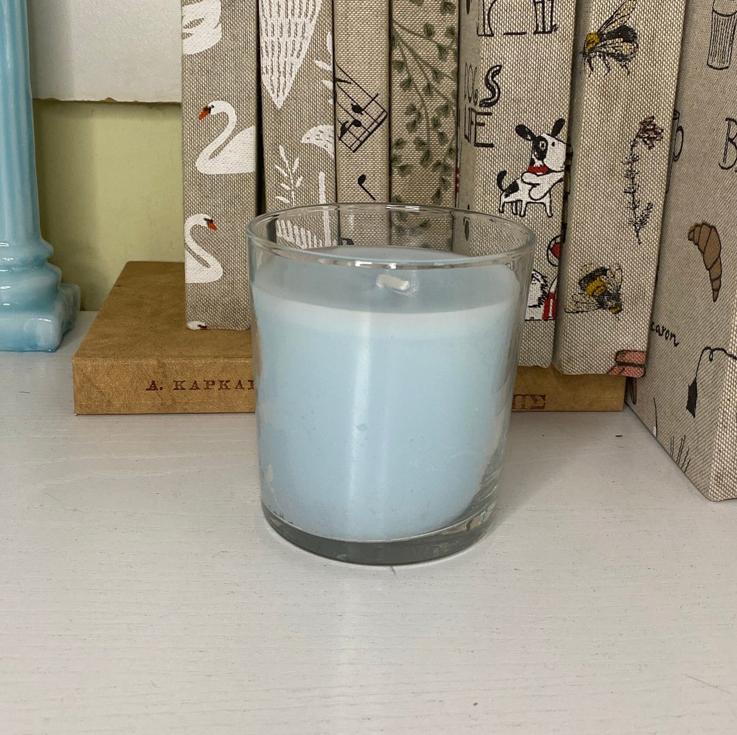 LAVENDER SOY Candle Scented / Aromatherapy Gift / Floral Scent /Personalised Scented Candle in Glass